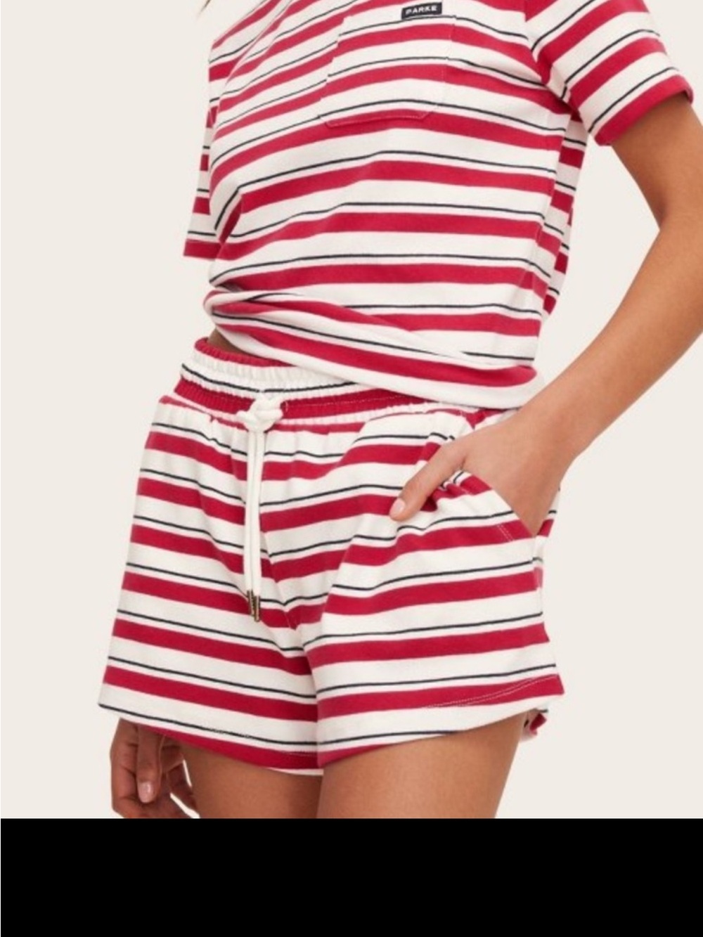 Parke x Target High-Rise Knit Shorts (Size Small)